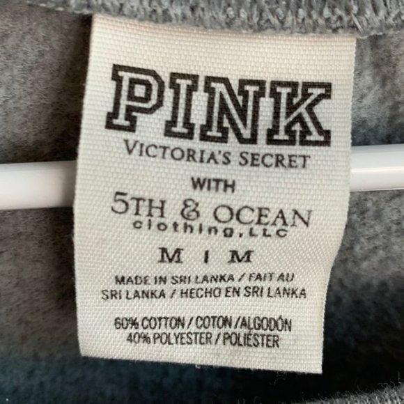 VICTORIA'S SECRET PINK Gray, White & Orange Florida Sweatshirt - Picture 3 of 5